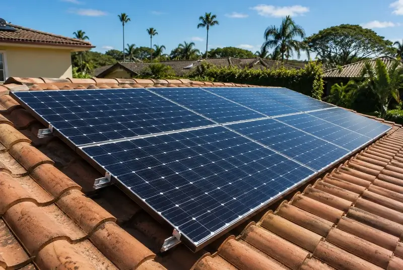 Installation de panneaux solaires à Chauray